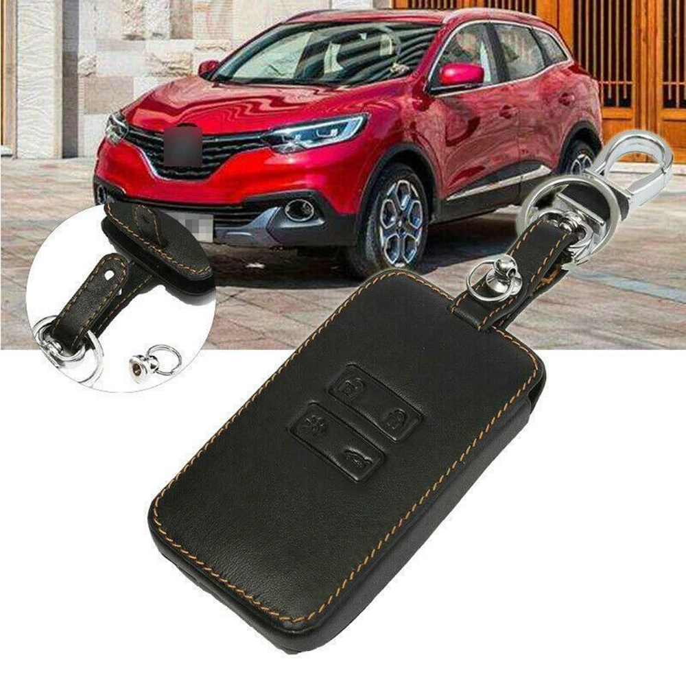 Автомобильный чехол для ключей авто черный протектор Renault Captur Megane аксессуары |