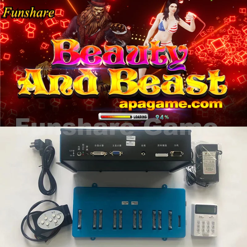 

Лидер продаж, игровой автомат для рыбы, Красавица и чудовище, рыбалка, аркадная игровая настольная доска для азартных игр