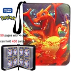 Карты Pokemon 200-400 шт., держатель, альбом, игрушки для детей, коллекционный альбом, книга, играющая в карты, игра, карта, Покемон франчеса