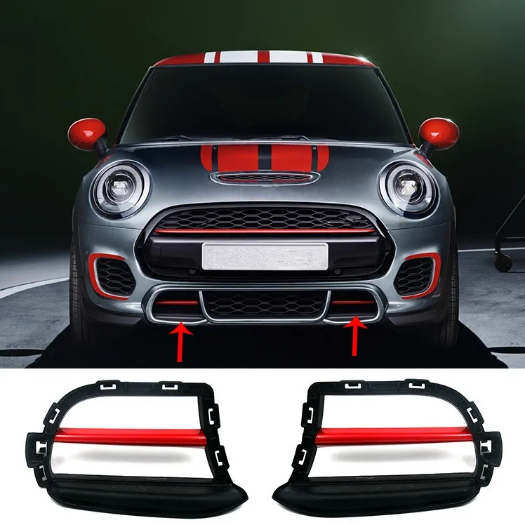 Автомобильная Решетка переднего бампера сетчатая Накладка для BMW Mini Cooper JCW Pro F56