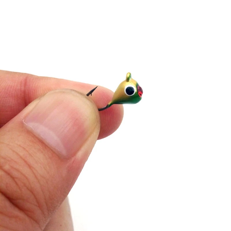 6 шт./лот зимняя ледяная приманка на рыболовный крючок мини-приманка рыба 15 мм/1 1 г