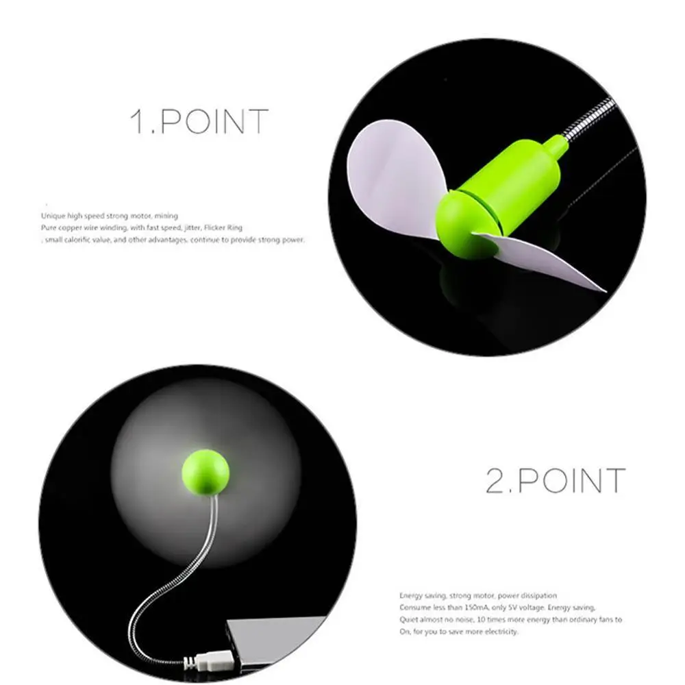 Мини-USB-вентилятор для ноутбуков настольных ПК | Компьютеры и офис