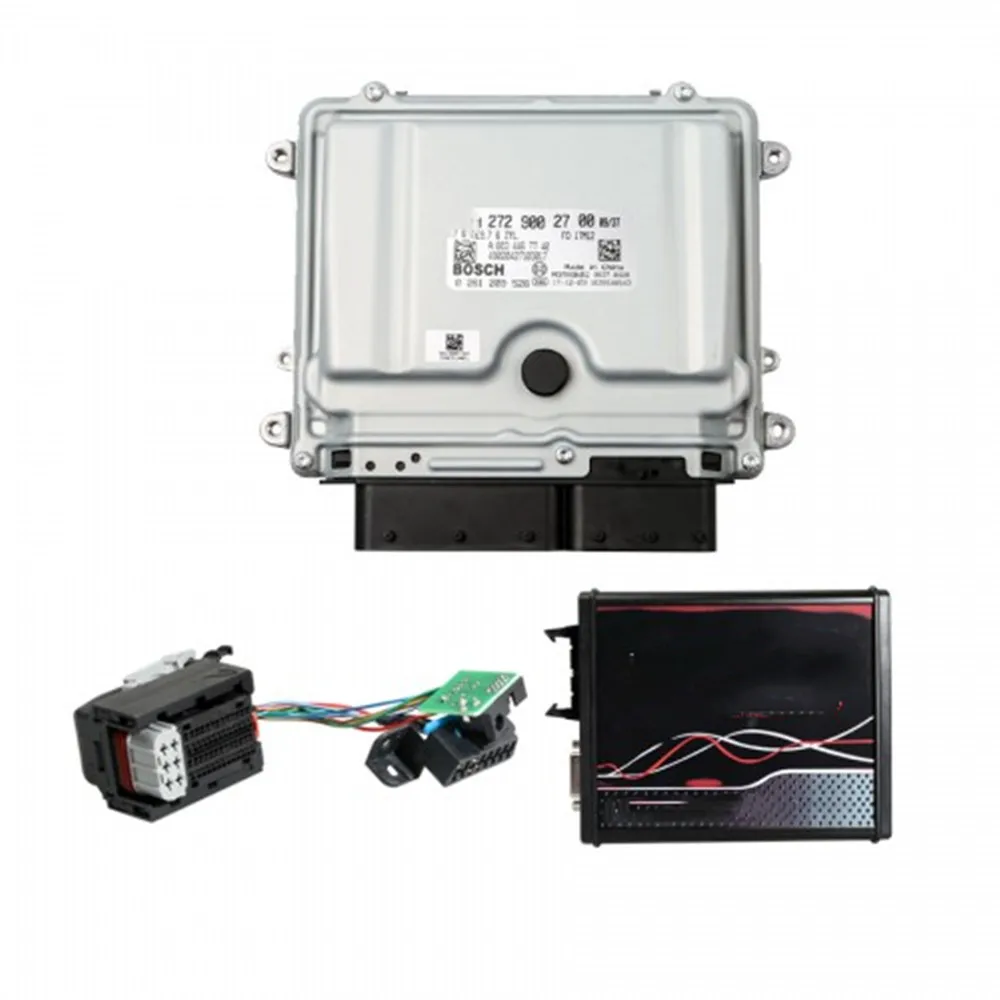 Компьютер MB ME9.7 ME 9 7 272 273 ECU ECM Engine с кабелем обновления и онлайн программатором V7.020