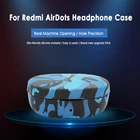 Защитный чехол для наушников Xiaomi Redmi Airdots, камуфляжный силиконовый чехол, устойчивый к ударам, устойчивый к царапинам