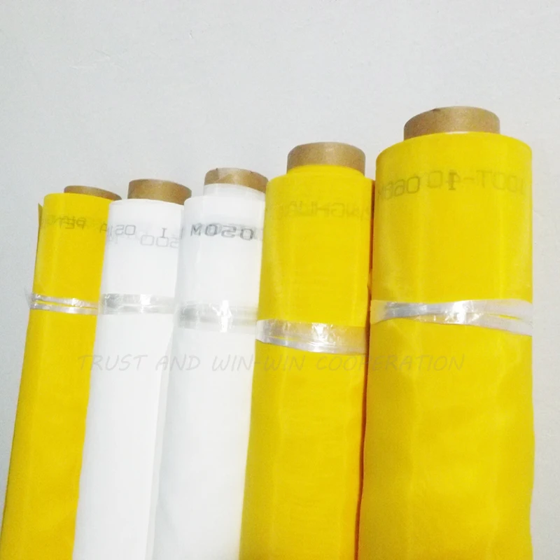 Бесплатная доставка! Полиэфирная сетчатая трафаретная печать с диаметром резьбы