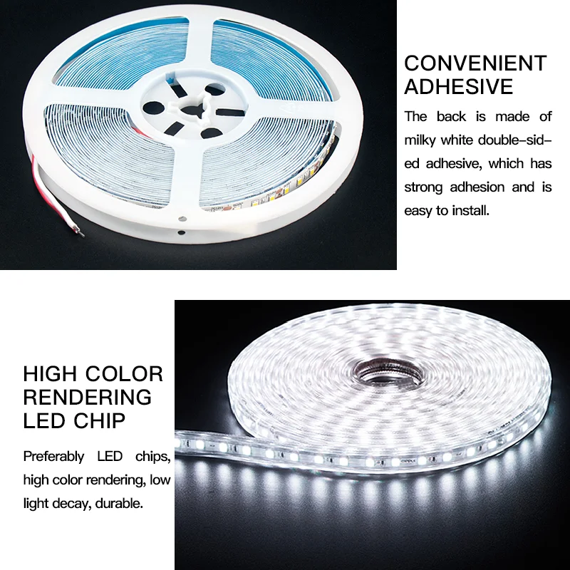 

5M/10M Flexible 120 LED On Strip 2835 SMD lights 12V Festival Party Decoration lamp LED Tape Diode Ribbon