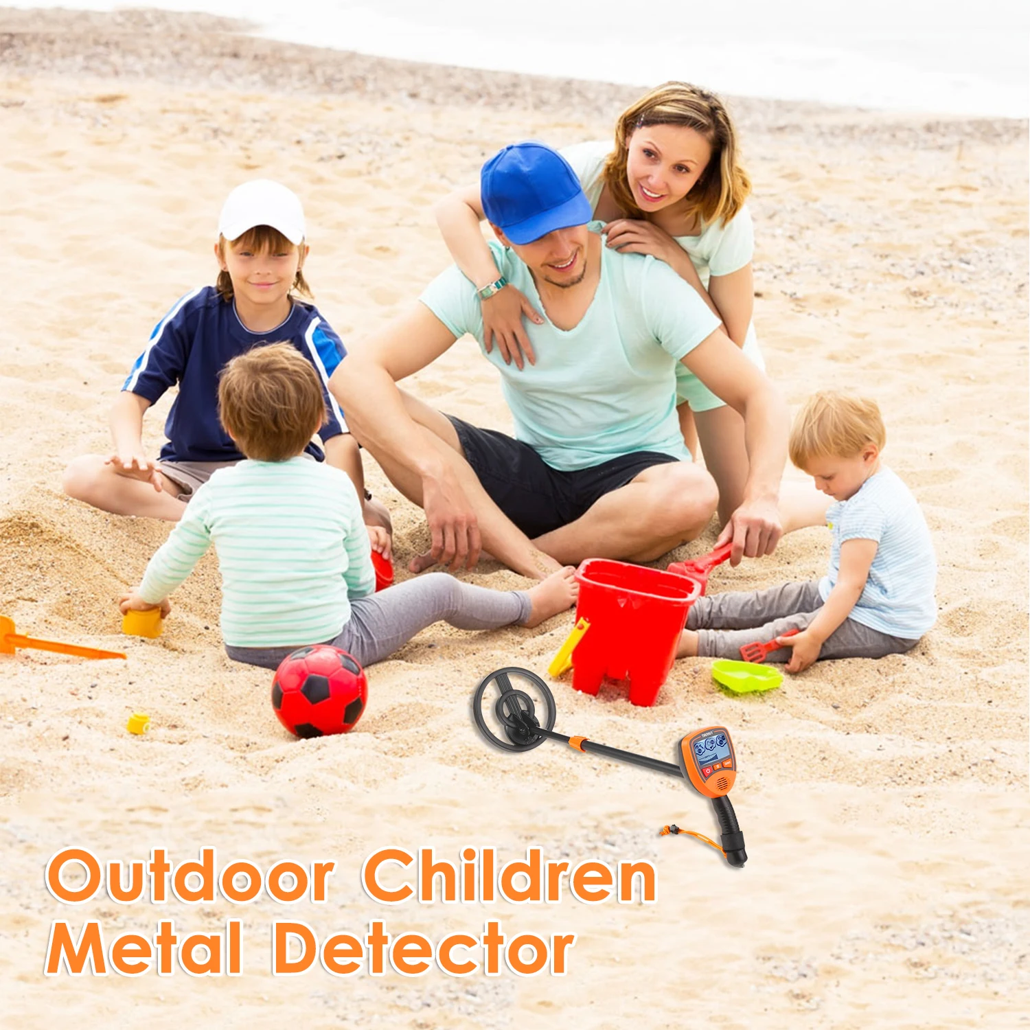 

TIANXUN gold treasure detector Metal Detector 6.8-inch Waterproof Metal Finder Treasure Hunter Gold Seeker DIY Yard Beach Toy