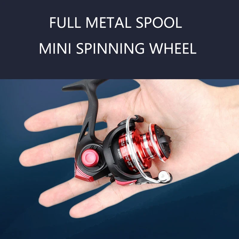 LIDAFISH Brand New 500 800 Series Max Drag 5kg Spinning Fishing Reel 5.2:1High Speed Carp Fishing Reel Fishing Tools 2021 enlarge