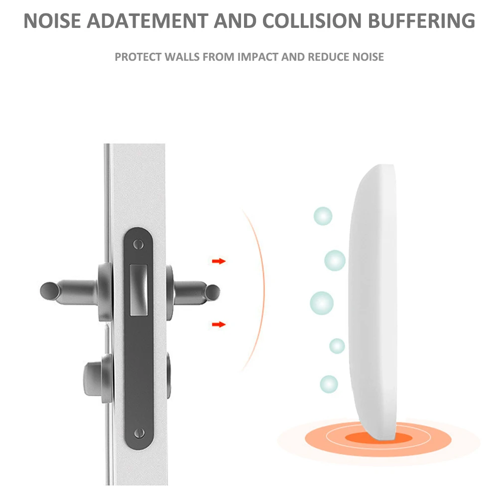 A- 1 шт. силиконовые самоклеящиеся накладки на дверную ручку | Обустройство дома
