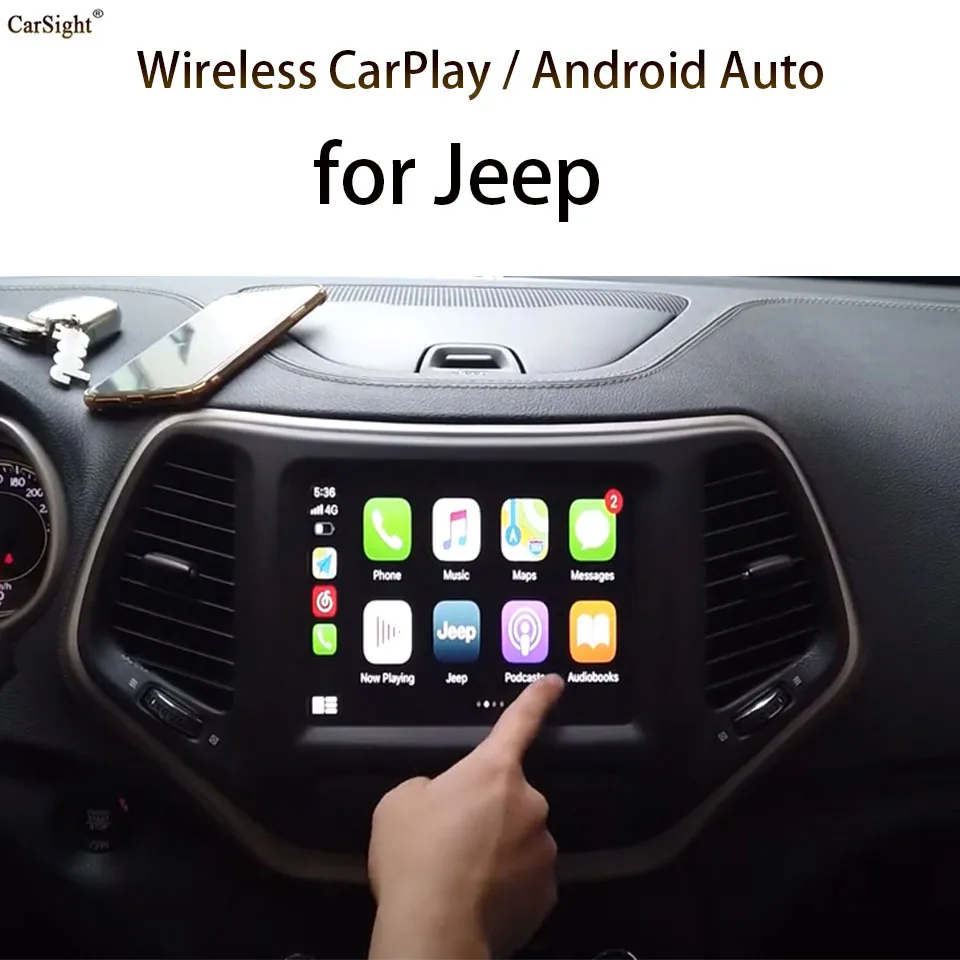 Зеркальное приложение для подключения смартфона к Jeep Grand Cherokee XJ KL 8 4 Uconnect 2014-2020 Apple