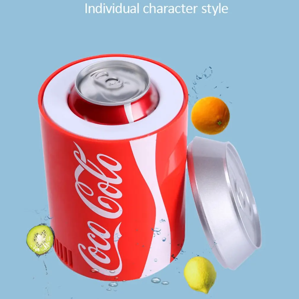 USB мини-холодильник из АБС-пластика металлический полупроводниковый