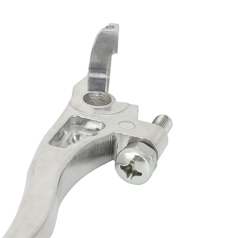 Серебряные рычаги тормозной муфты CNC для Kawasaki KLX 250 650 KLX250 KLX650 1993 1994 1995 KLX250C 94 06 KDX 220