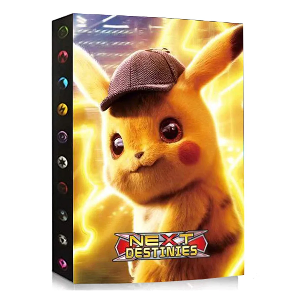 &Aacute;lbum de Pokemon con dibujos animados, carpeta de tarjetas de juego, VMAX GX 9, bolsillo, Colecci&oacute;n, cargado, lista, regalo, novedad, 432 Uds.-1