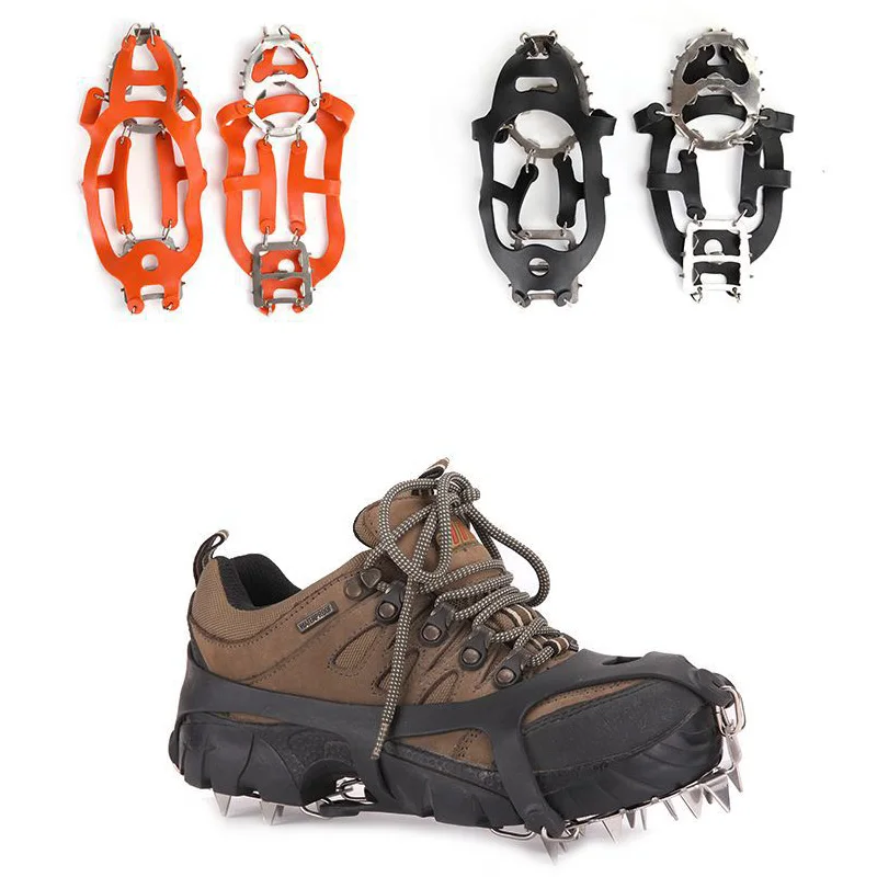 18 шпильки из нержавеющей стали ледяной захват для обуви противоскользящие