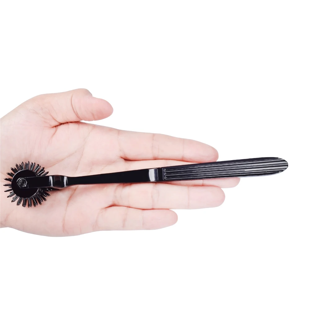 Зубчатый 3 х контактный ролик с шипами для взрослых игрушки пар|Игры взрослых| |