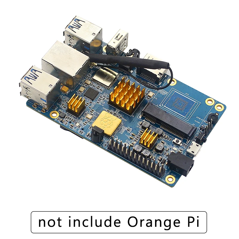 Алюминиевые радиаторы для Orange Pi 3 радиатор металлический охлаждающая подставка