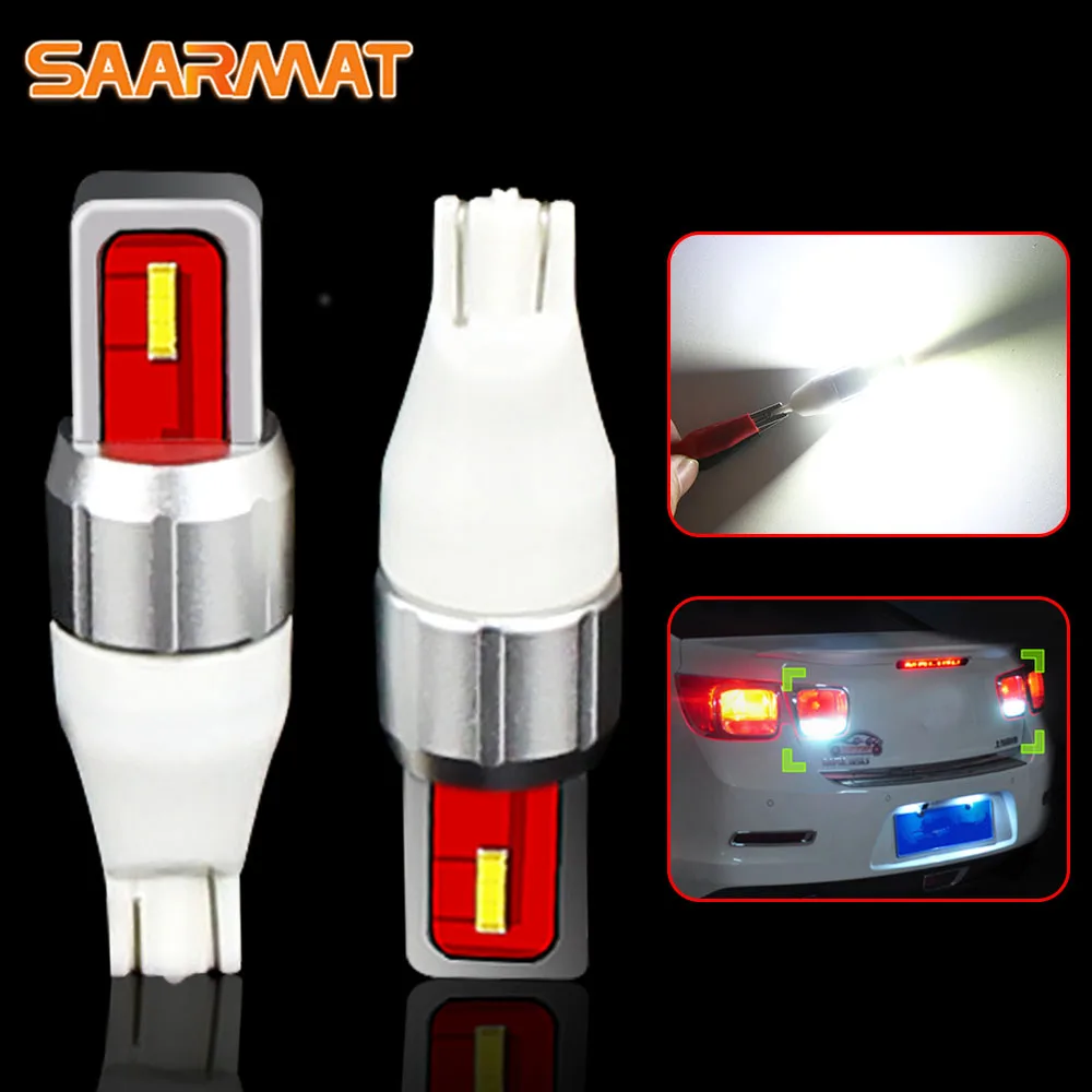 2 T15 W16W светодиодный ная лампа 12 В 6SMD чипы высокой мощности 1860 для аксессуаров Chevrolet Epica Sonic Sail Captiva автомобильные фонари заднего хода