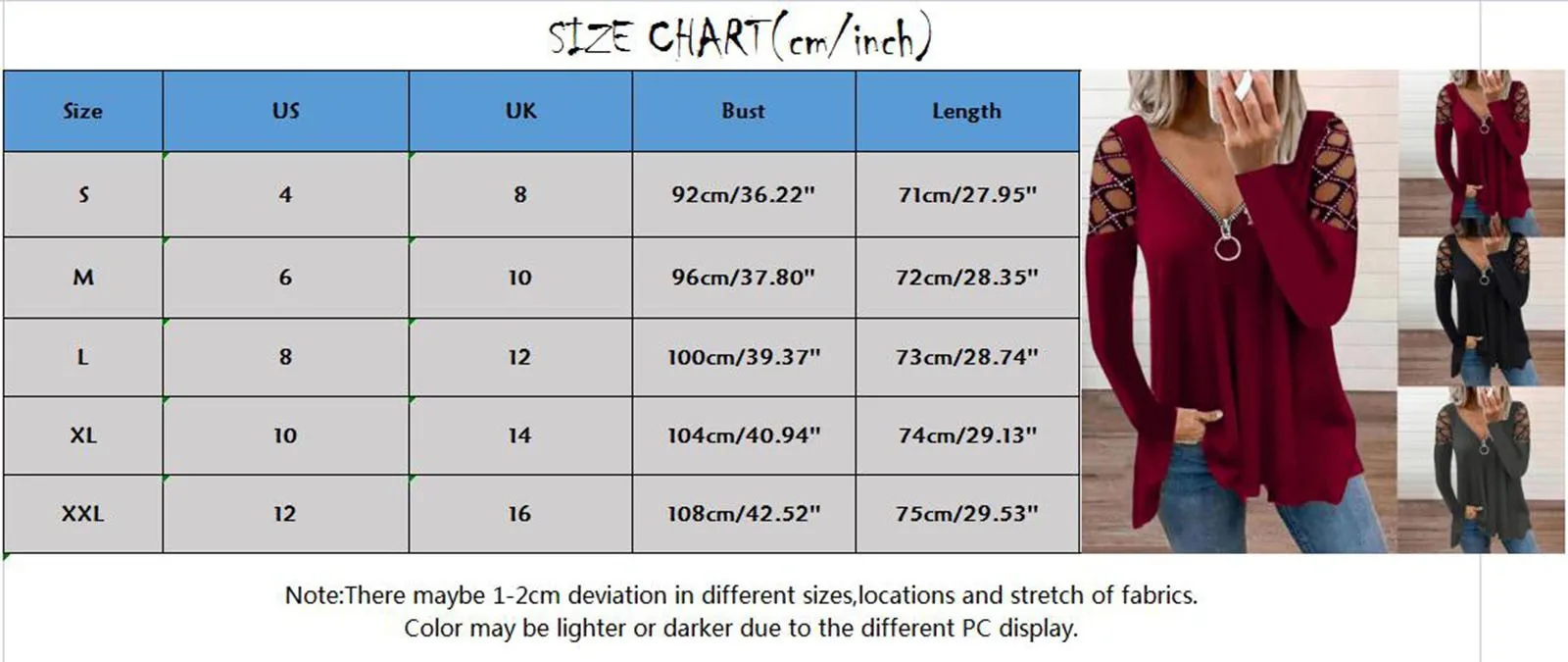 

2021 Autumn Winter Hot Drilling Zipper V Neck Long Sleeve Shirt Women Sexy Loose Hollow Out Solid Shirt Top R5