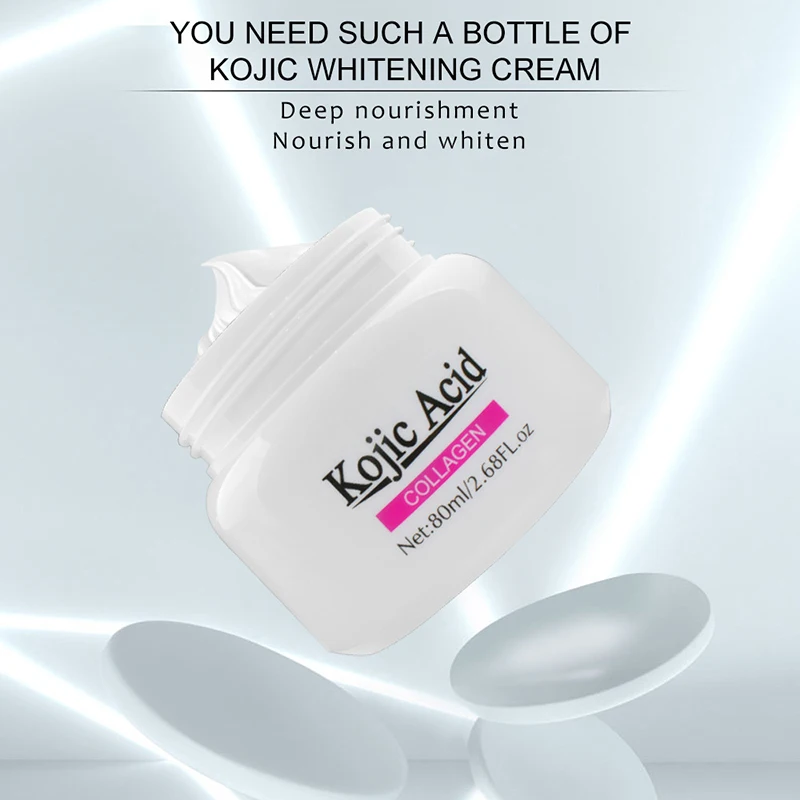 Kojic Acid отбеливающий крем с коллагеном для подмышек ног отбеливание коленей