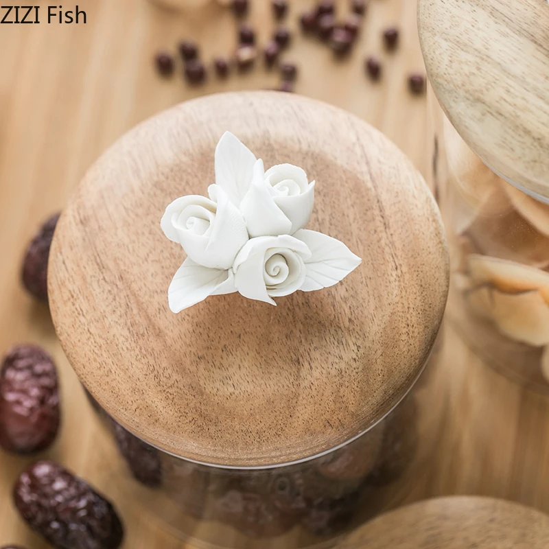 Бутылки для хранения продуктов прозрачные стеклянные банки герметичные с