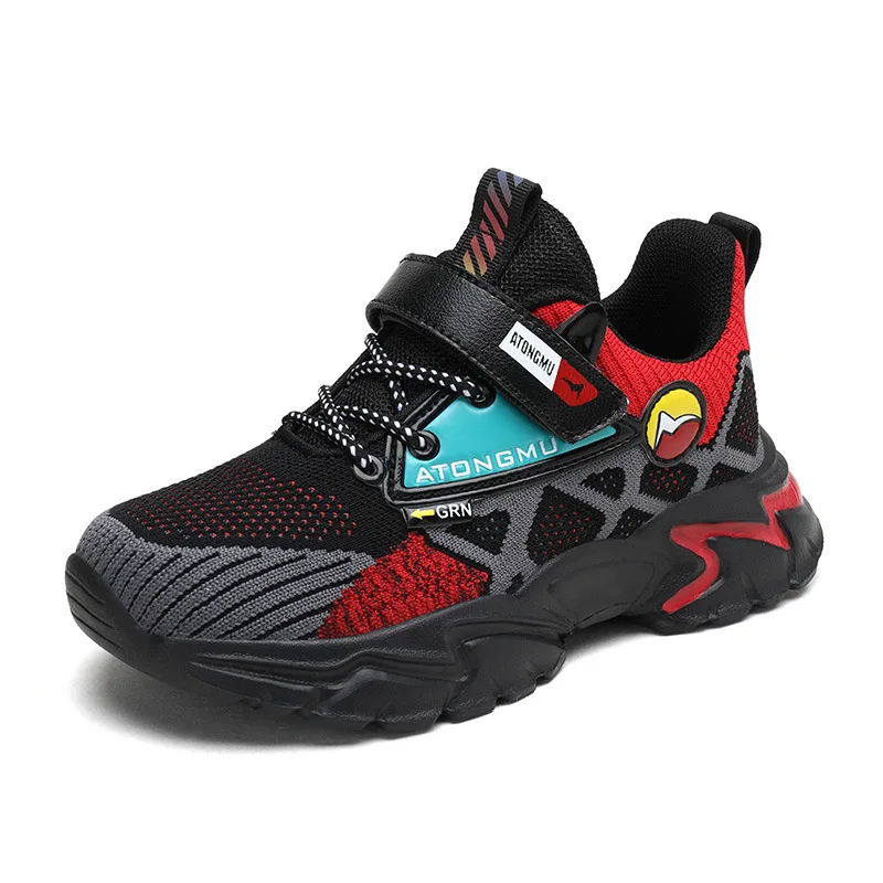 Summer Children's Fashion Sports Shoes Boys' Running Leisure Breathable Outdoor Kids Shoes Trendy Sneakers Lightweight Sneakers