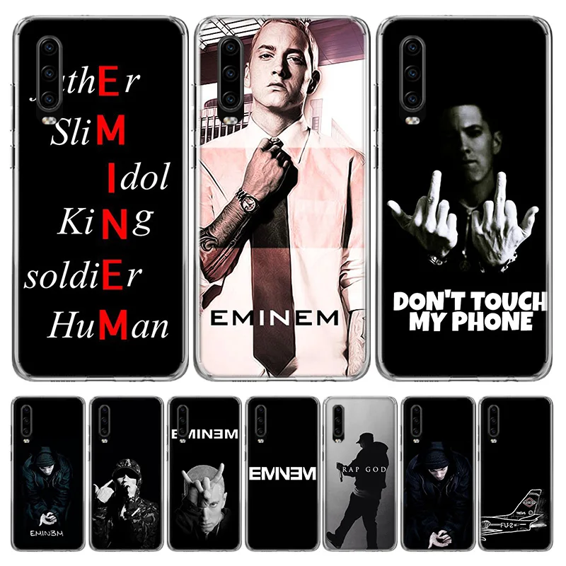 Чехол для телефона Eminem Rap Singer чехол Huawei P40 P30 P20 Mate 30 20 10 Pro P10 Lite P Smart Z + 2019|Бамперы| |