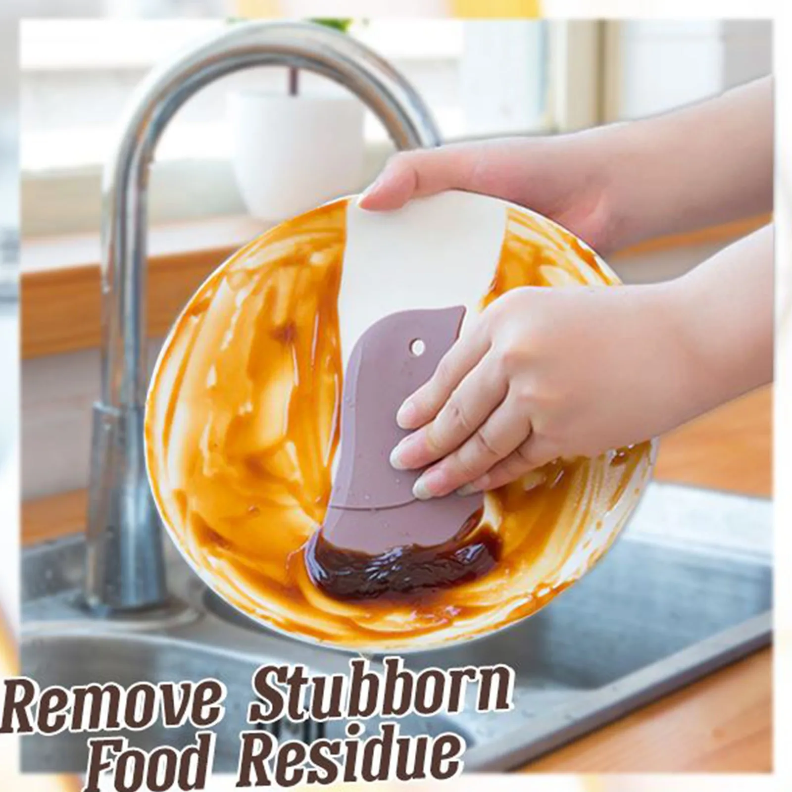 Пингвин из силикона чистящий скребок портативный бытовые товары Домашние