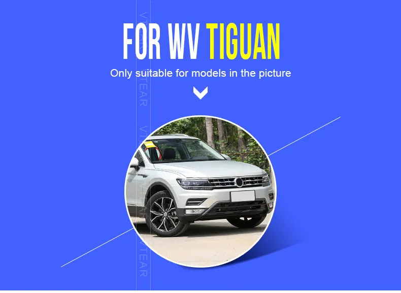 Vtear для VW Tiguan тигуан аксессуары из углеродного волокна, приборная панель, Кондиционер, выход переменного тока, вентиляционное отверстие, отделка рамы, интерьер, стиль，автотовары