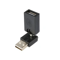 audio adapter 360free rotation usb male to female adapter usb male to female rotating bending a male to a female