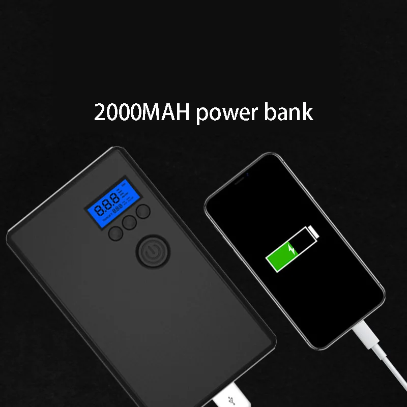 Comprar Bomba De Inflado Portátil Para Coche, Compresor De Aire Digital Inteligente Con Detección De Presión De Neumáticos Para Coche, Bicicleta Y Motocicleta