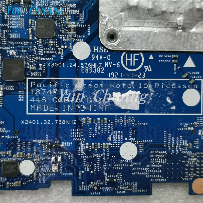 Фонарь для ноутбука HP Convertible X360 15-DS 15Z-DS материнская плата фонарь 448 0 ГБ 16 0011 18747-1