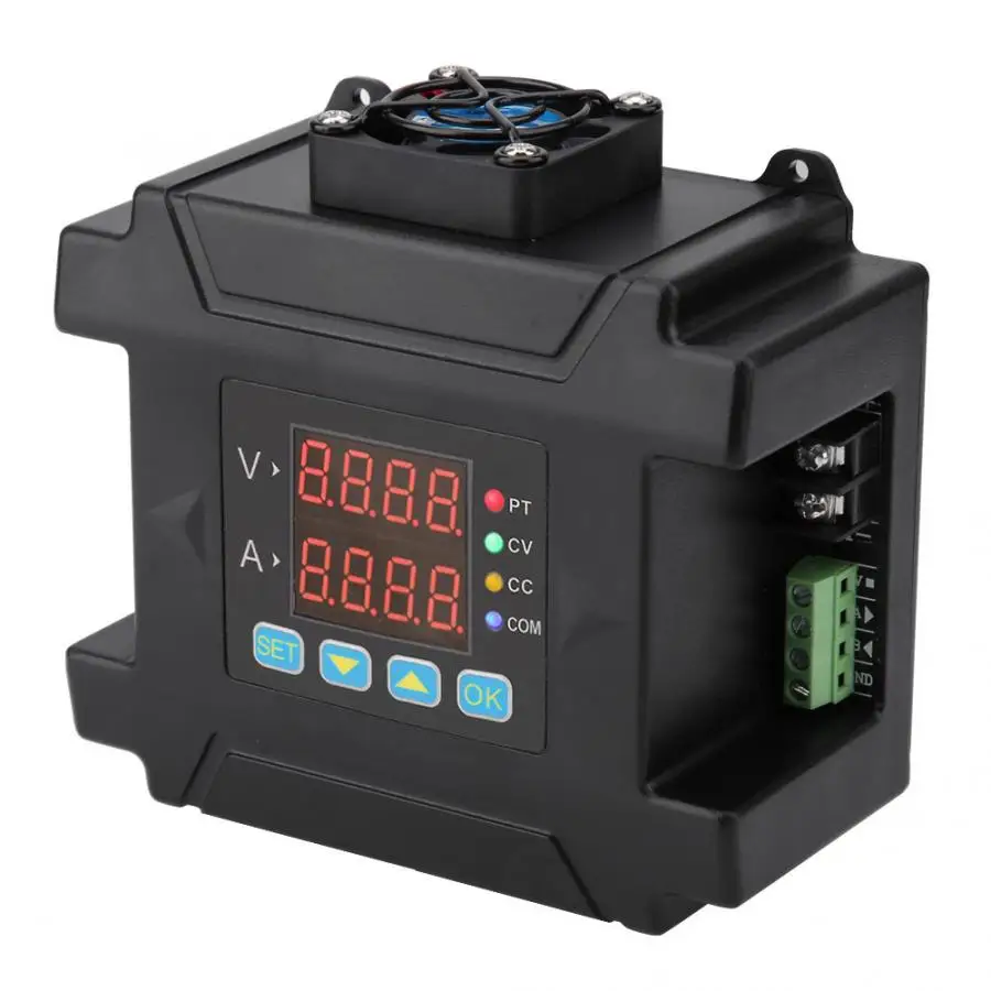 Регулируемый цифровой источник питания 0-60 в 0-8 А с ЖК-дисплеем