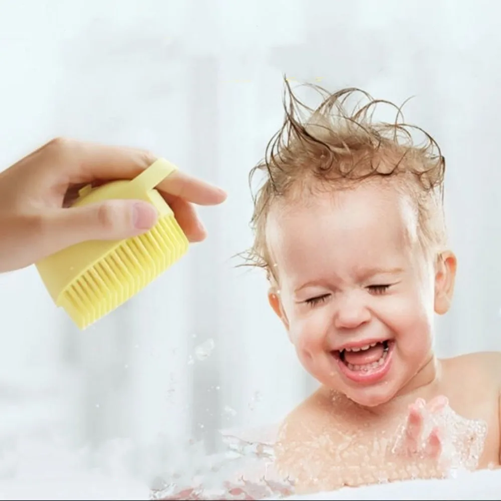 

Силиконовая щетка для ванны, домашний массажный шампунь, силиконовая круглая мягкая щетка для ванны младенца с жидкостью, щетка для удалени...