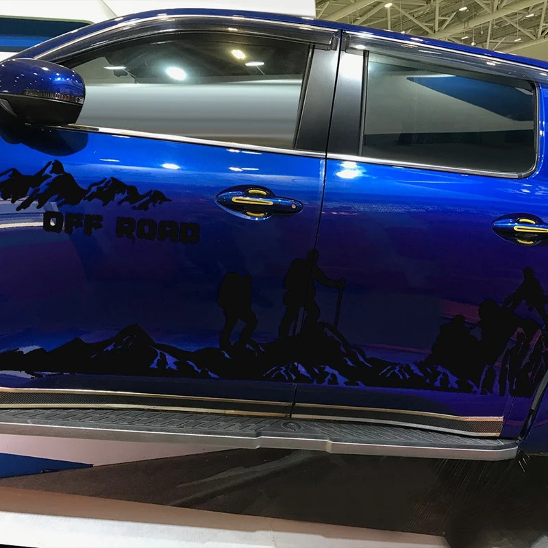 8 шт. автомобильный боковой двери кузова Стикеры s для Ford Ranger Raptor F150 F-150 по