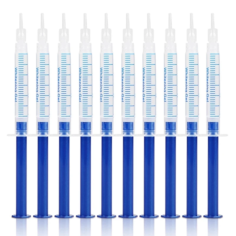

Oral Care Teeth Whitening Gel 44% Dental Peroxide Bleaching Tooth Whitener 10PCS