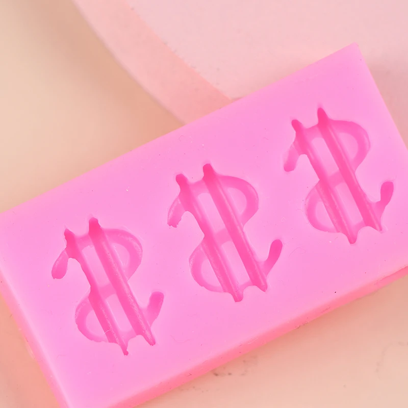 Силиконовая форма для помадки шоколада символ доллара США|Формы мыла| |