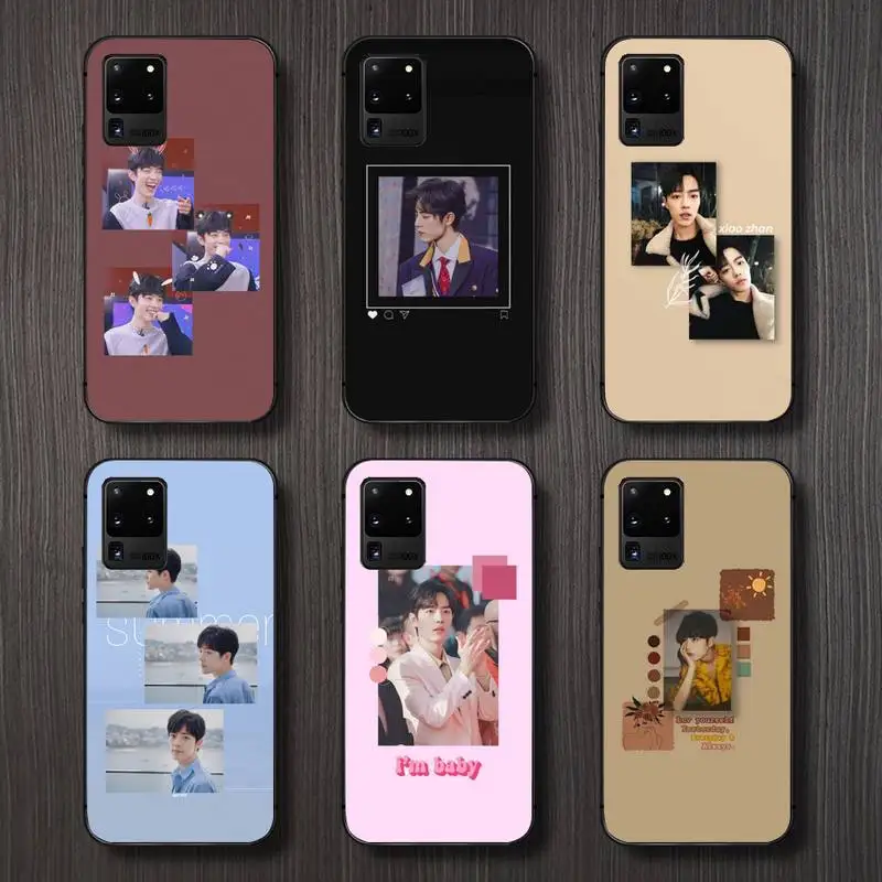 

Xiao Zhan The Untamed actors Phone Case For Samsung galaxy A S note 10 7 8 9 20 30 31 40 50 51 70 71 21 s ultra plus