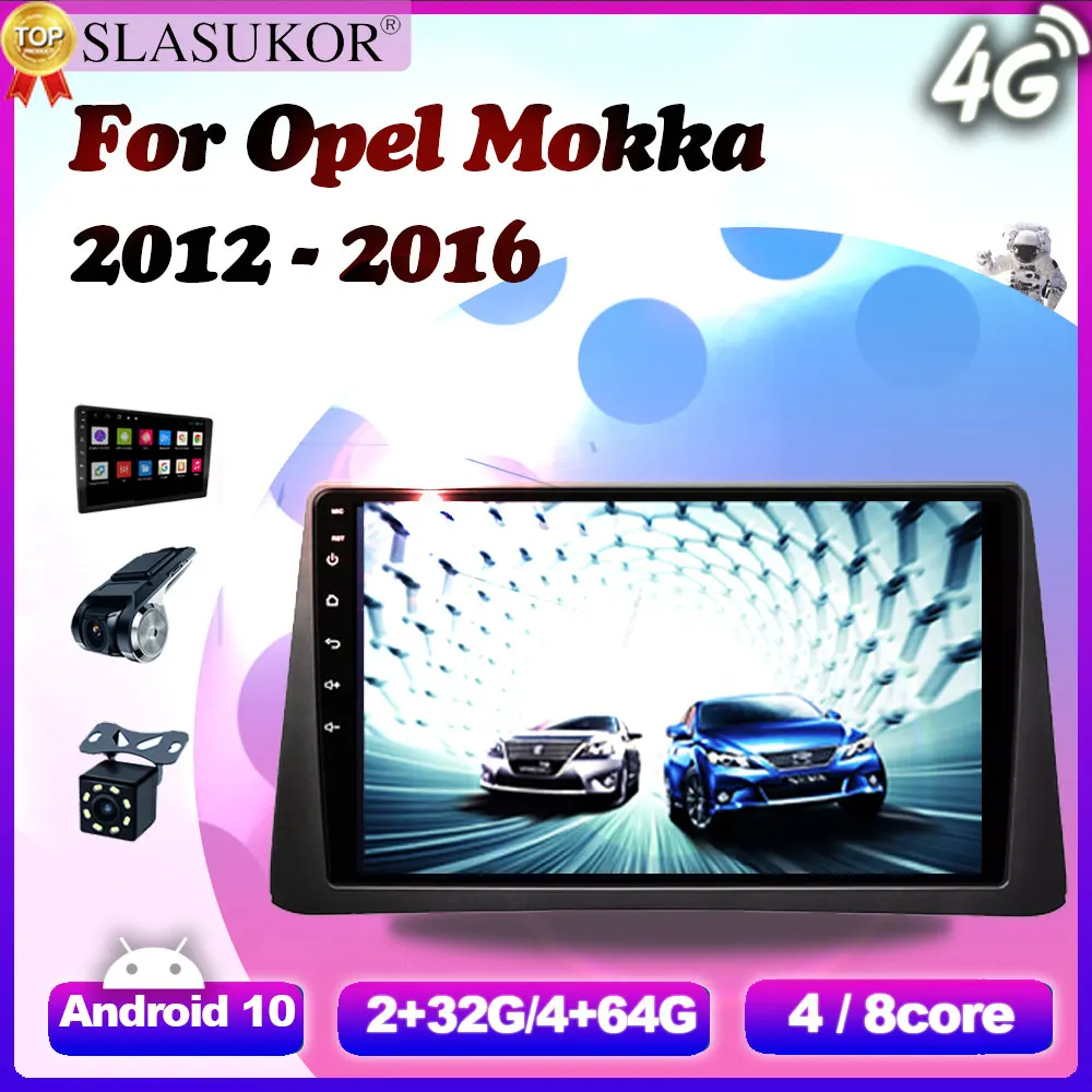 

6G+128G Android 10 For Opel Mokka 2012 2013 2014 - 2016 Car Multimedia Stereo Player Navigation GPS Carplay Autoradio No 2 Din