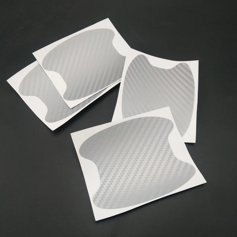 4 защитная пленка на дверную ручку автомобиля 3D Автомобильная Наклейка для Toyota