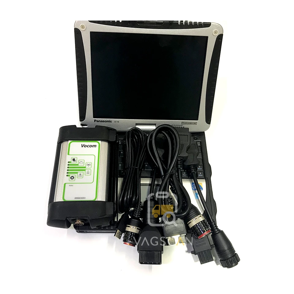 Toughbook CF19 CF-19 сверхмощный грузовик Vocom 88890300 TECH Инструмент PTT 2 7 для Volvo FM FH серии