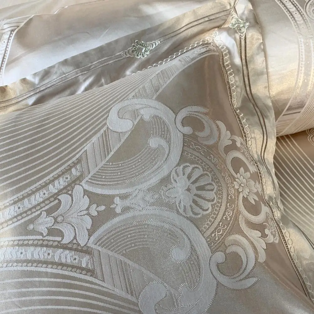 

HOME-2021-800TC luxury bedding set king duvet cover and pillow cases