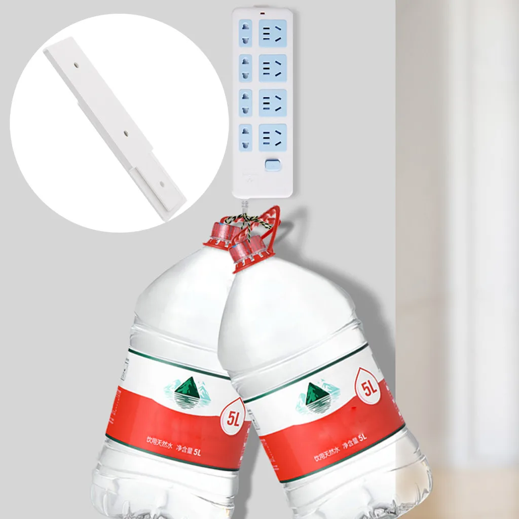 Self-adhesive Socket Fixer Invisible Remote Control Router Holder Punch-free Wall-mounted Home Hotel Storage Supplies Dropship |