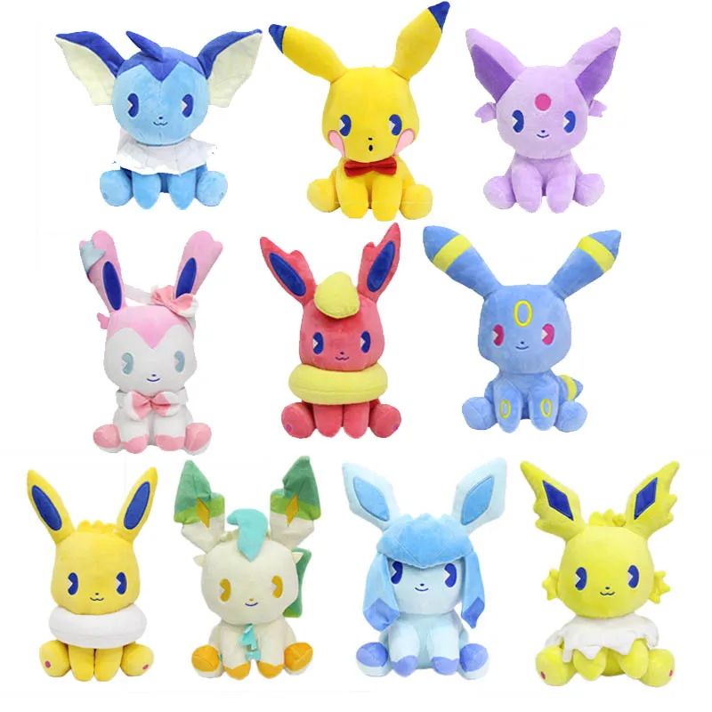 Горячий Покемон Пикачу плюшевые куклы 10 см Flareon Umbreon Sylveon Leafeon Glaceon Плюшевые