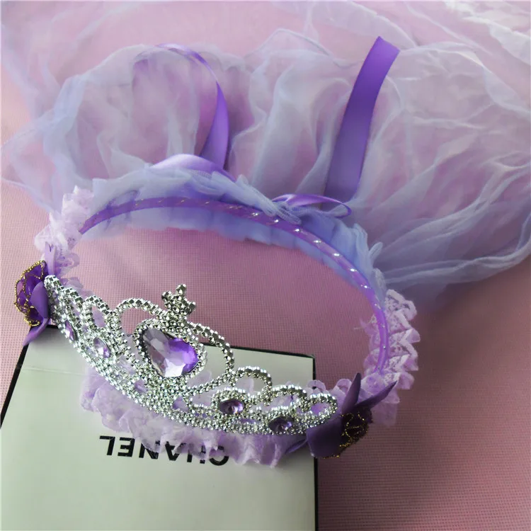 2021 модная корона с драгоценными камнями повязка на голову для маленькой