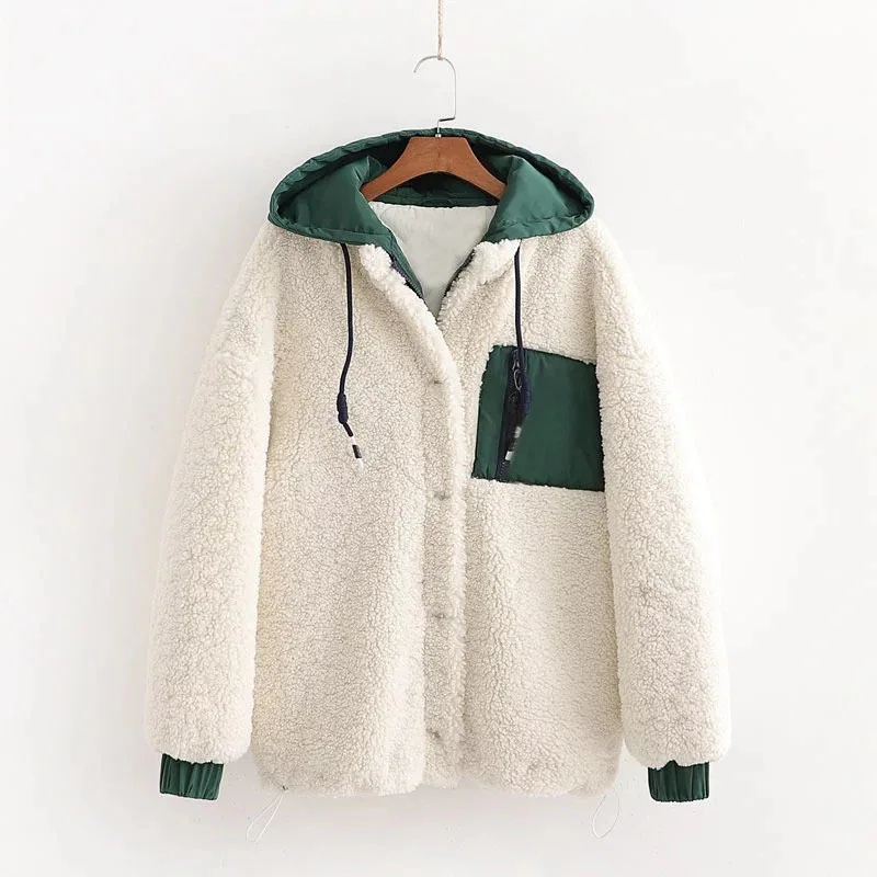 Женская куртка зимняя верхняя одежда хлопковые белые утепленные повседневные