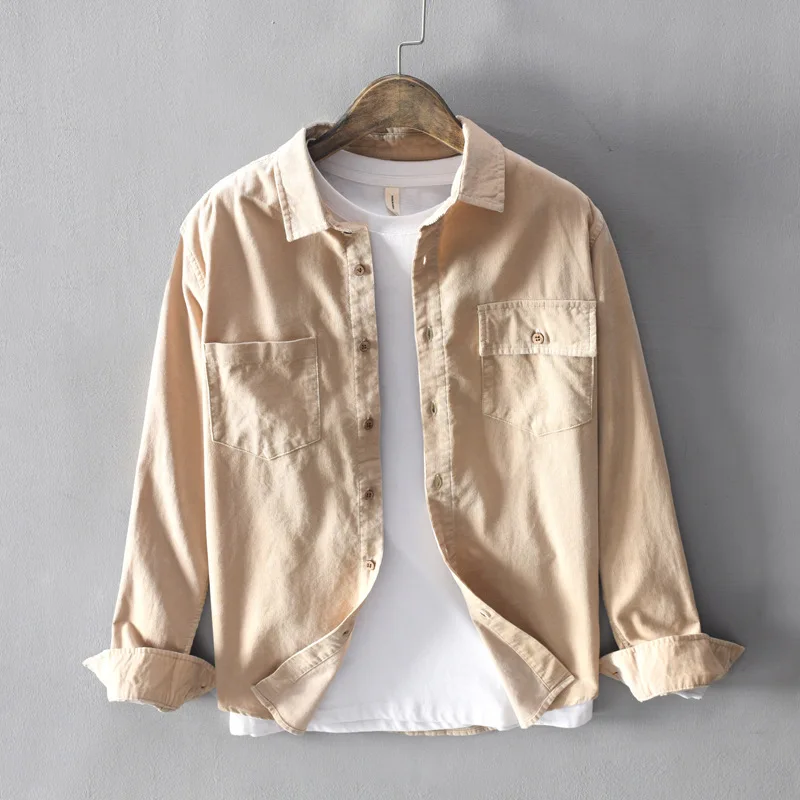 

2019 New Casual Good Quality Camisa Masculina Manga Longa