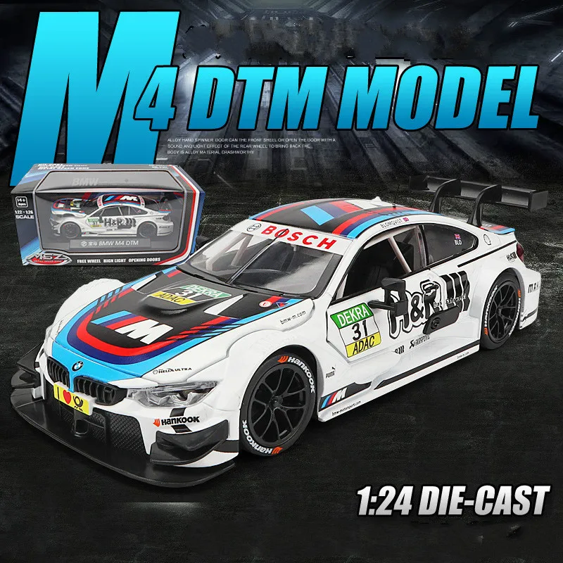 1:24M6GT3 Игрушечная модель автомобиля из сплава. Модель легкосплавного для