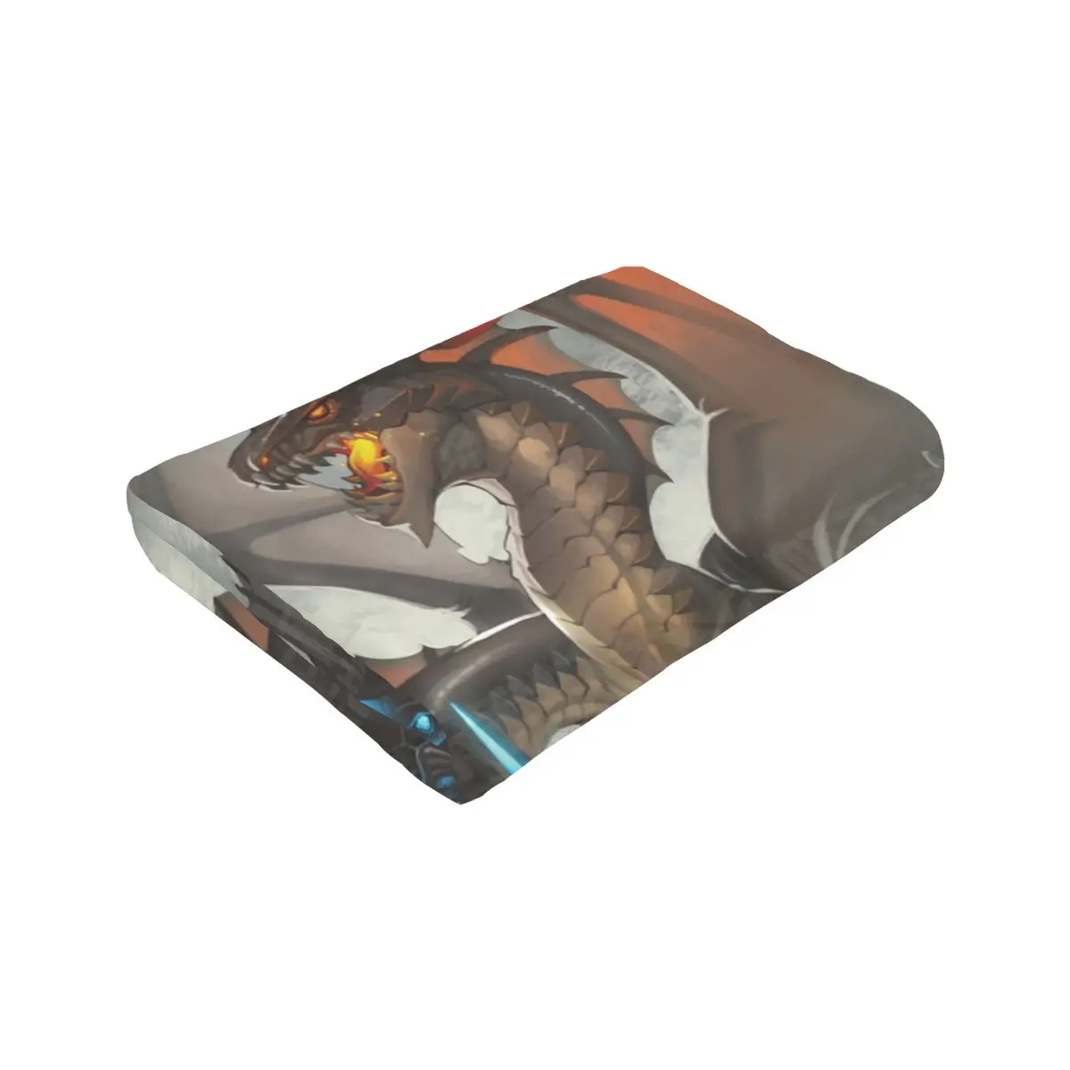 Cool dragon 3D printing soft and warm coral velvet flannel bed blanket artificial fur mink bedspread winter checked | Дом и сад