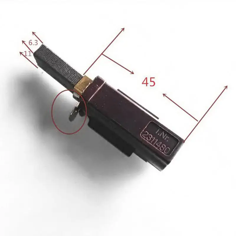 

Vacuum Cleaner Motor Carbon Brush 2311480 333261 33326-1 For Ametek Lamb Tools