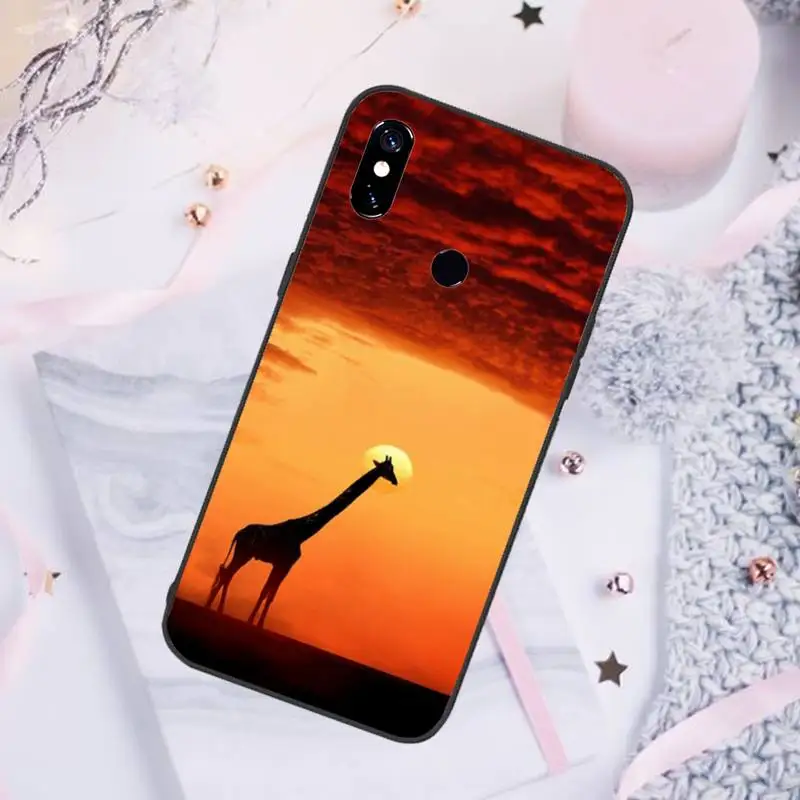 

giraffe Phone Case For Xiaomi Redmi note 7 8 9 pro 8T 9S Mi Note 10 Lite pro